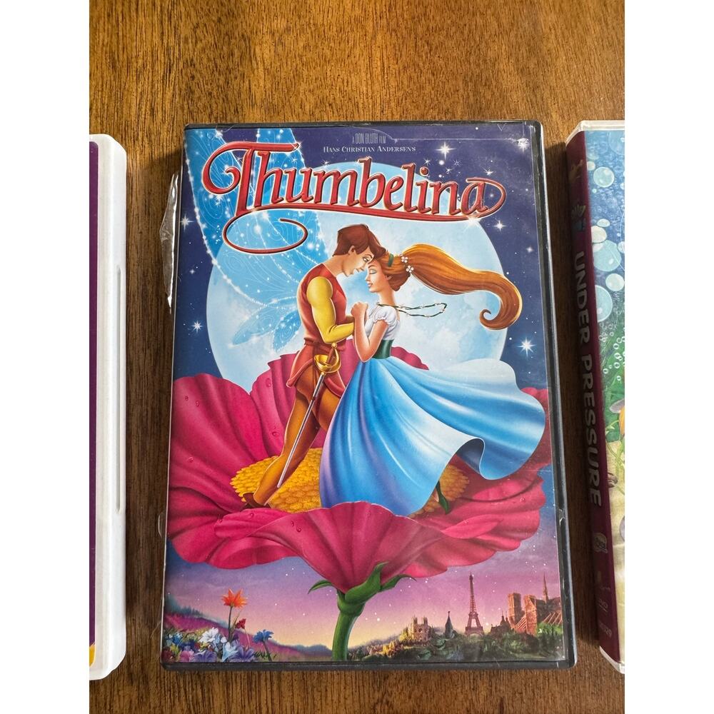 Kids DVD Lot Thumbelina Sesame Street Dive Olly Dive Underdog NIMH - Picture 4 of 14